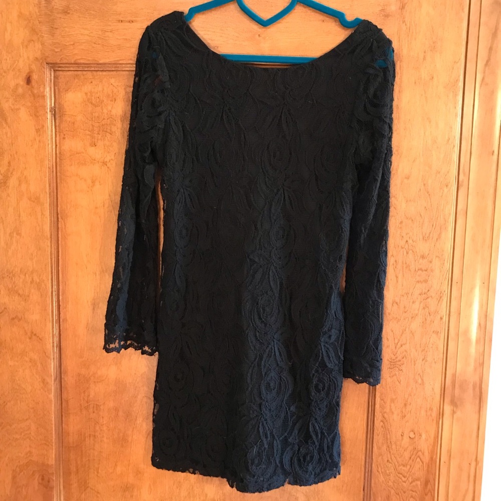 Black lacy Xhilaration dress